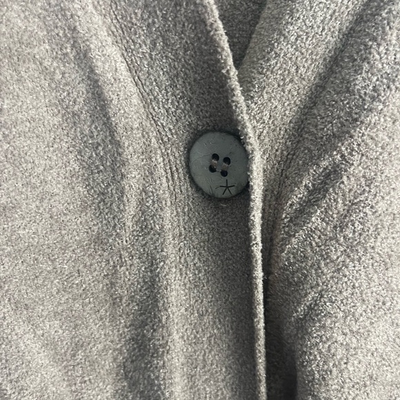 Barefoot Dreams CozyChic Ultra Lite long Sleeve Cardigan in beach rock size 2x - Picture 3 of 6
